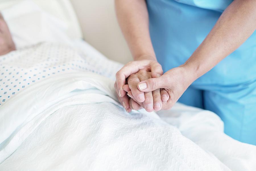 palliative care stock image