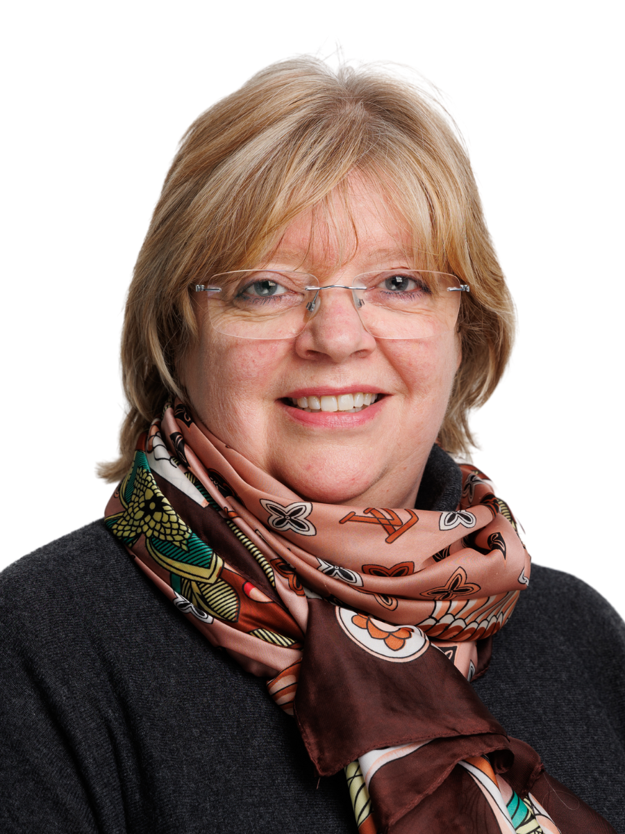 A formal headshot picture with transparent white background of Sherry Manning, divisional director of women's and children's at Newham Hospital