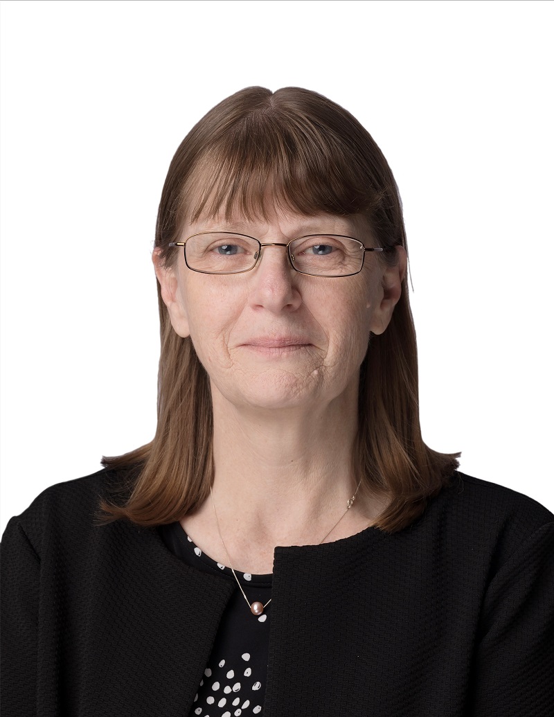 Karen Bates, director of operations, plain white background
