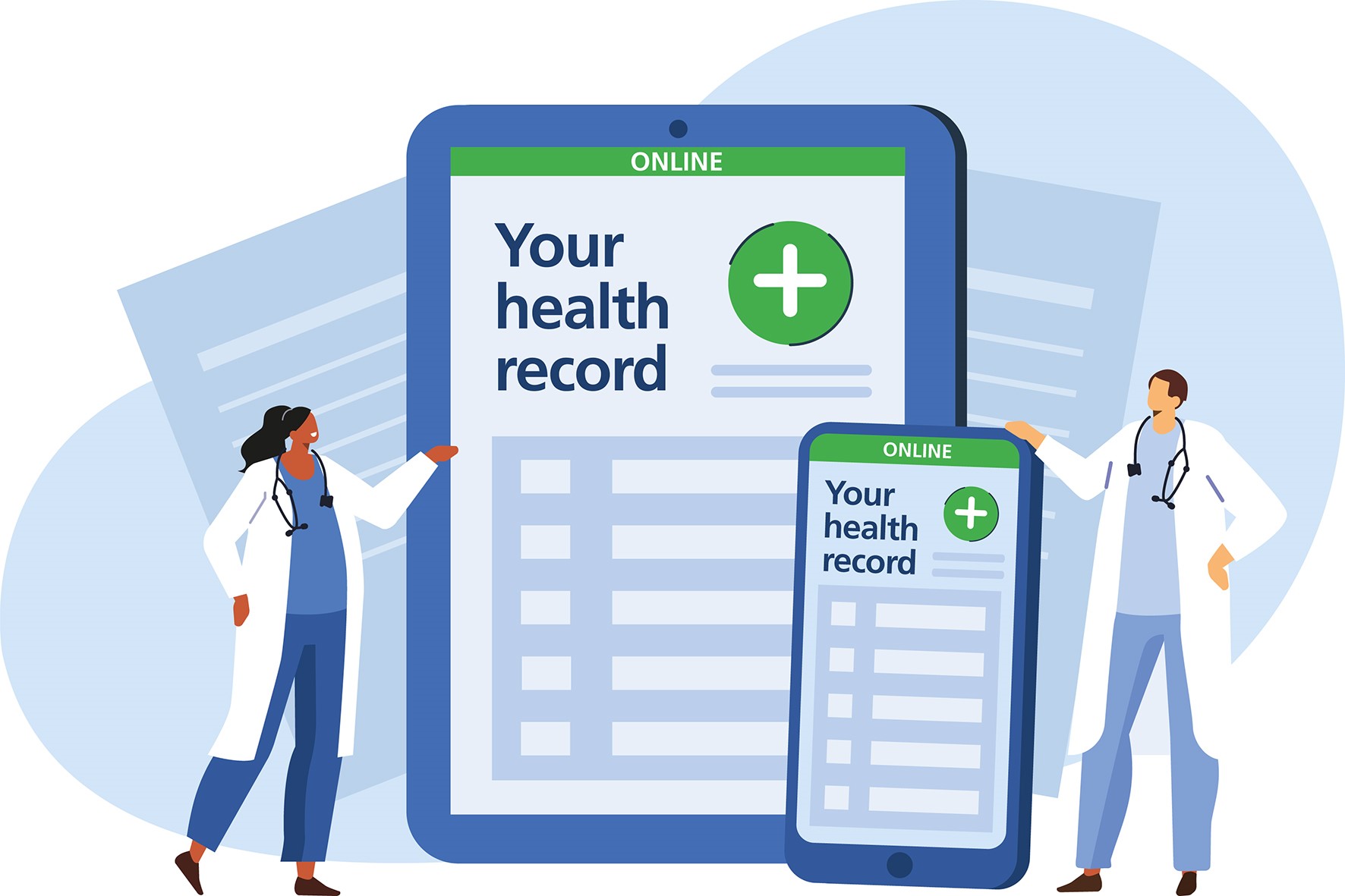 PKB graphic health record
