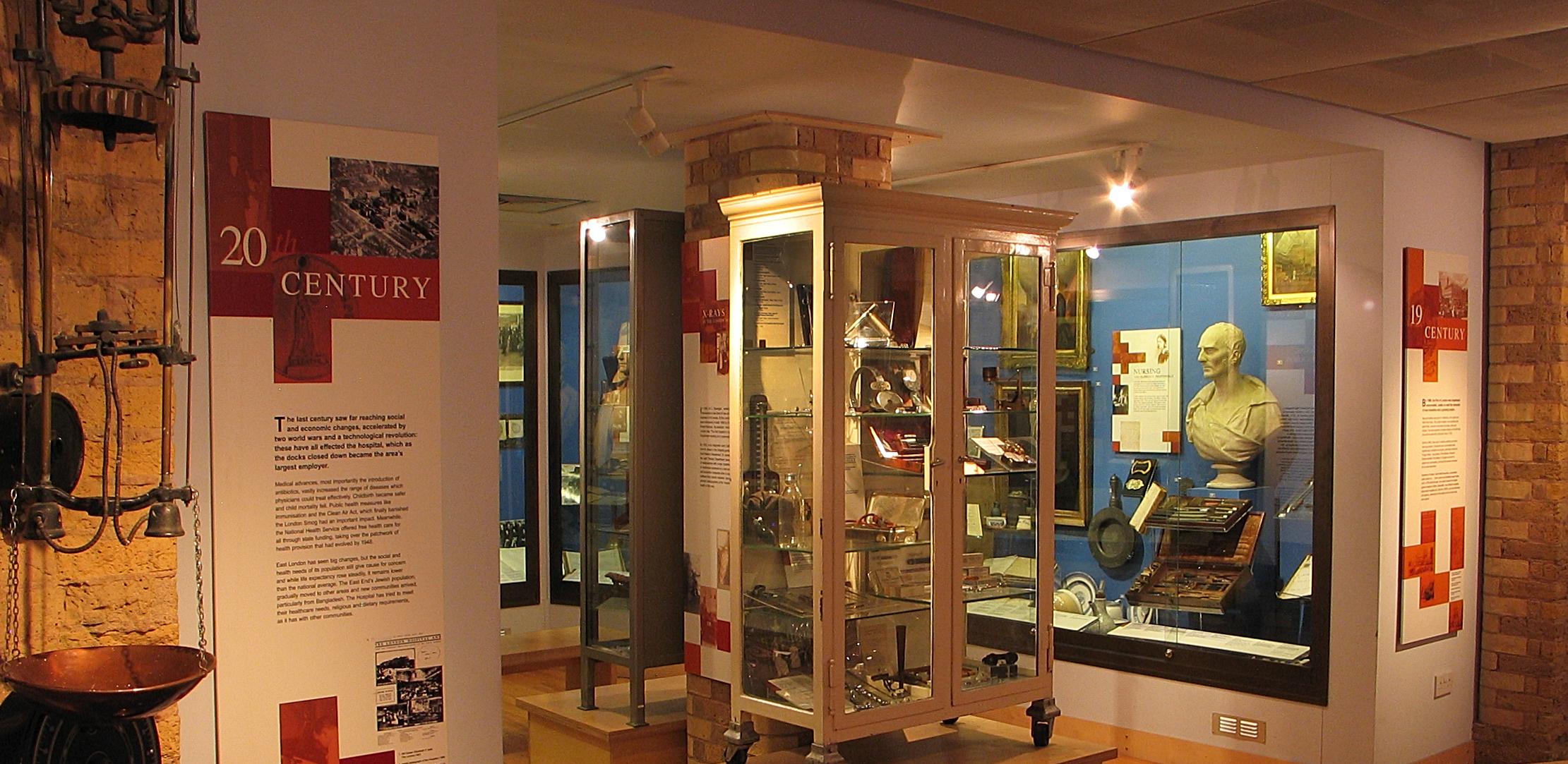 View of the Royal London Hospital Museum