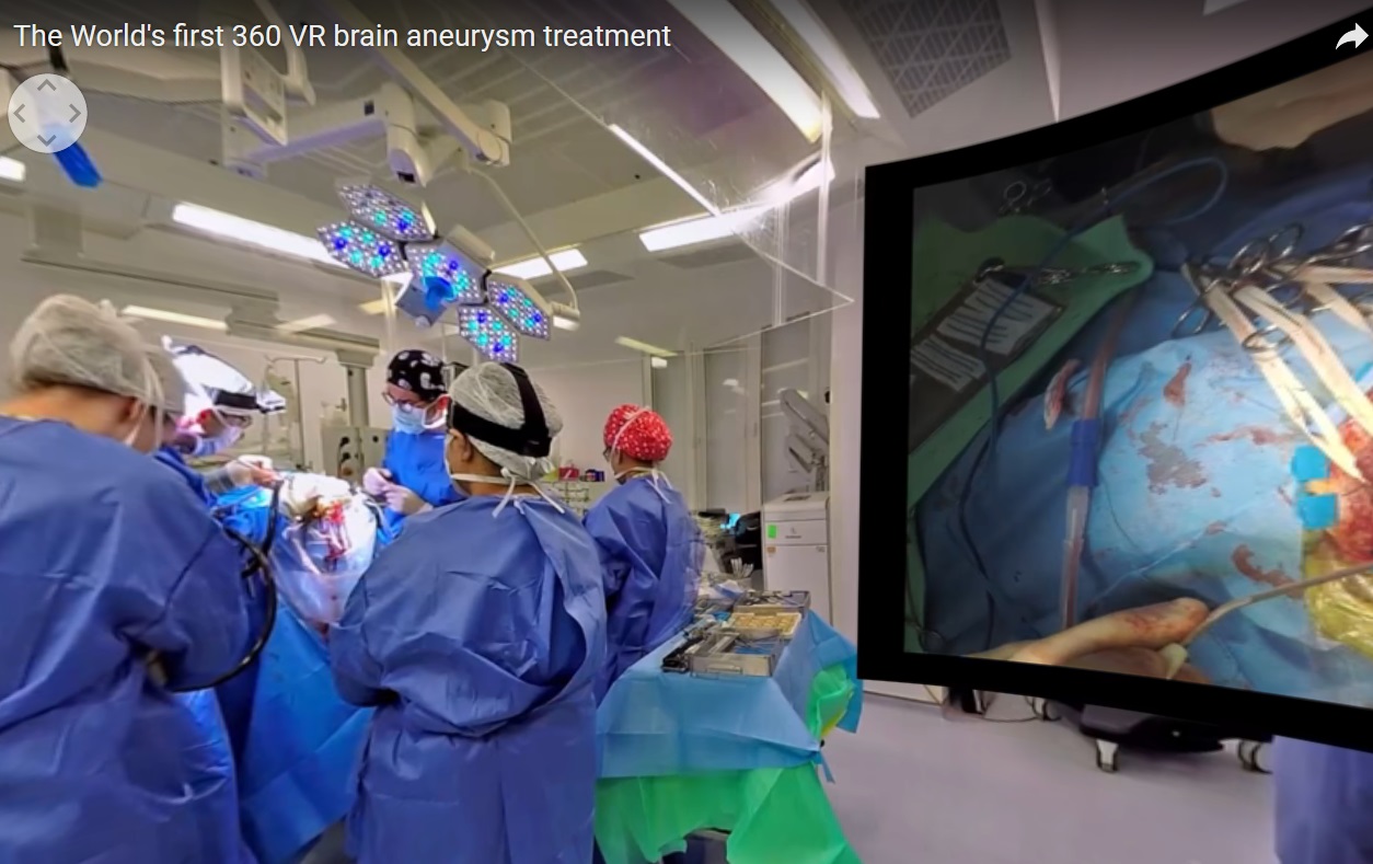 Neurosurgery goes virtual with online patient operations