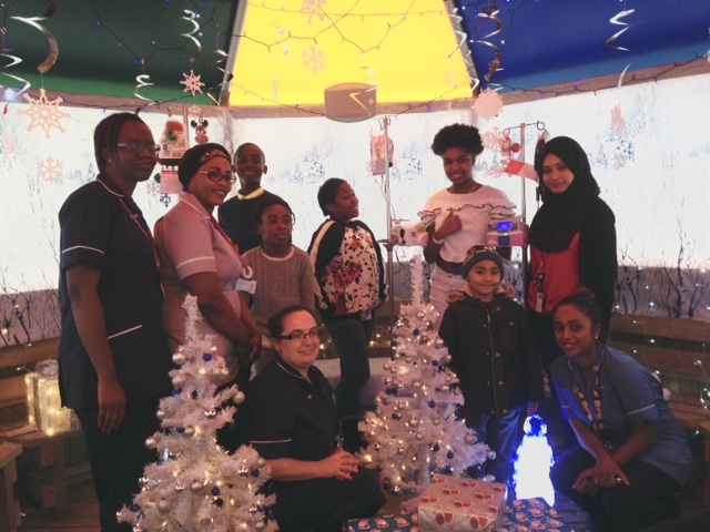 Grotto at Newham Hospital